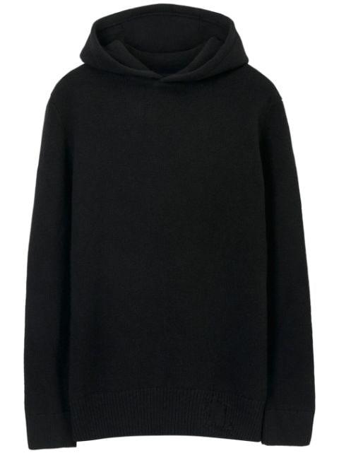 EKD wool-cashmere hoodie by BURBERRY
