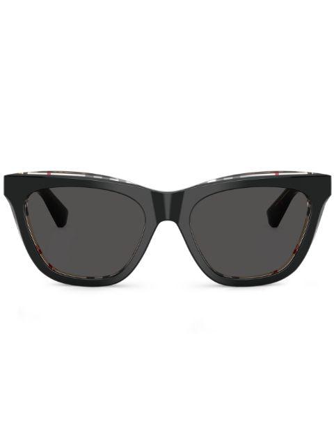 Check cat-eye sunglasses by BURBERRY EYEWEAR