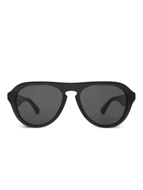 Classic pilot-frame sunglasses by BURBERRY EYEWEAR