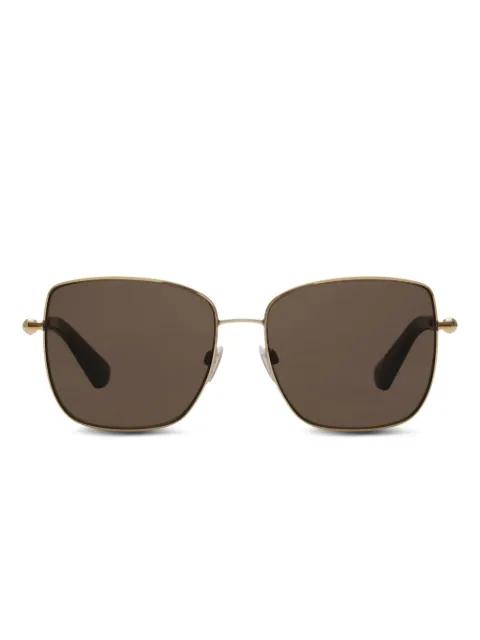 Logo Square sunglasses by BURBERRY EYEWEAR