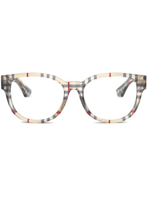 Vintage Check glasses by BURBERRY EYEWEAR