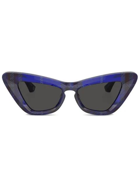 check cat-eye sunglasses by BURBERRY EYEWEAR