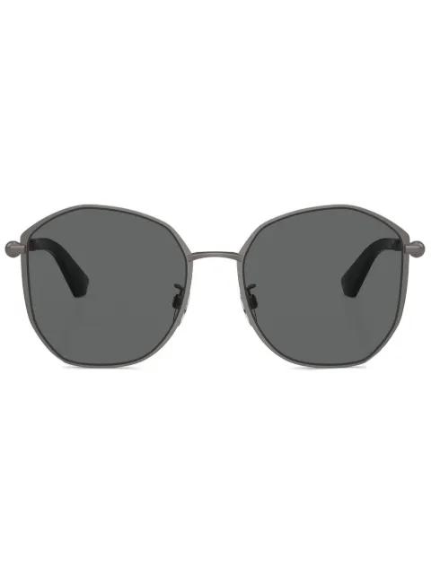 geometric-frame sunglasses by BURBERRY EYEWEAR