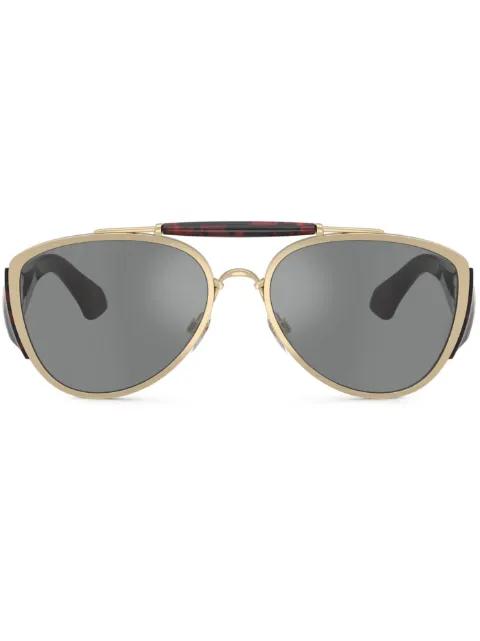 pilot-frame sunglasses by BURBERRY EYEWEAR