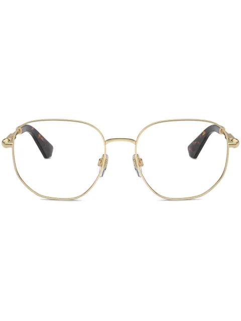 square-frame glasses by BURBERRY EYEWEAR