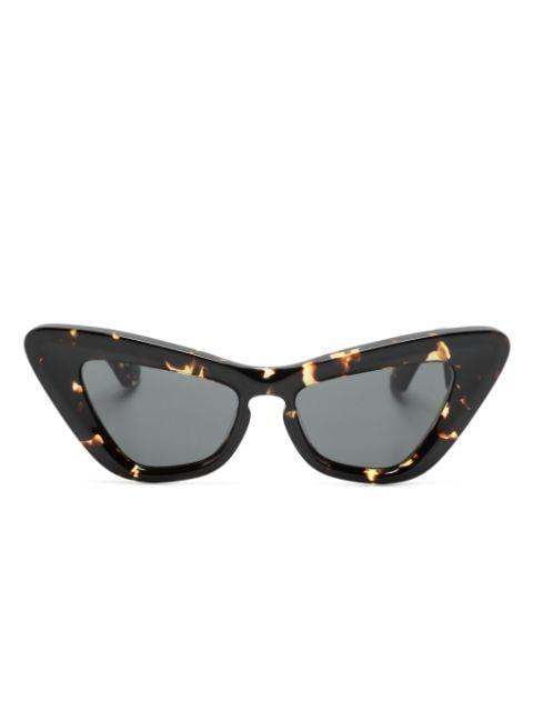 tortoiseshell cat-eye sunglasses by BURBERRY EYEWEAR
