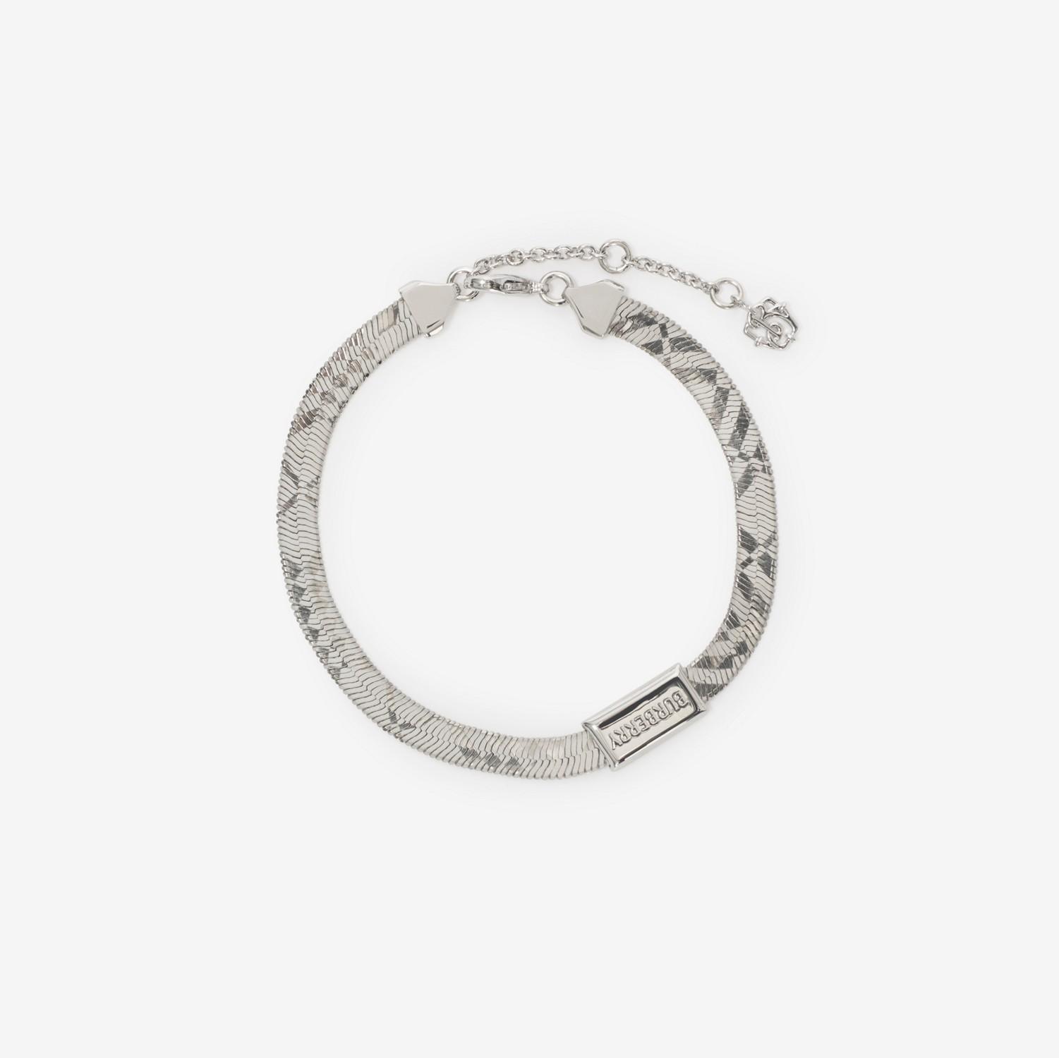 Engraved Check Bracelet​ by BURBERRY