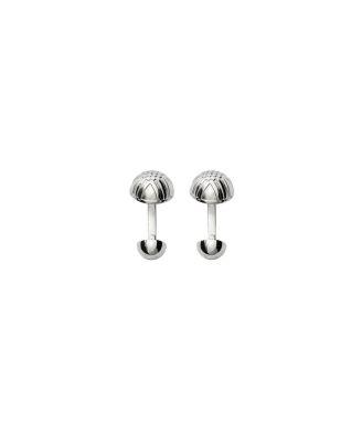 Engraved Check Cufflinks by BURBERRY