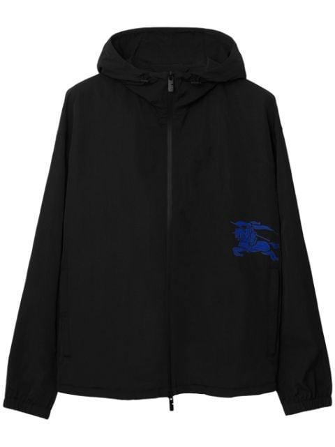Equestrian Knight-appliqué hoodied jacket by BURBERRY