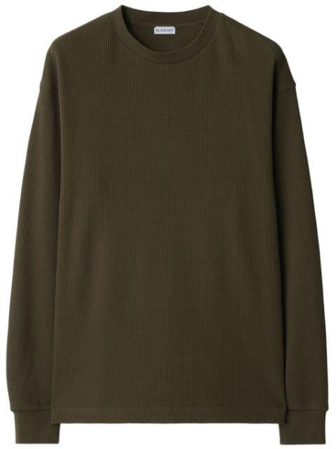 Equestrian Knight cotton sweatshirt by BURBERRY