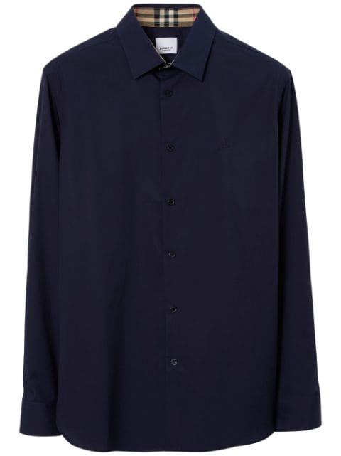 Equestrian Knight long-sleeve shirt by BURBERRY