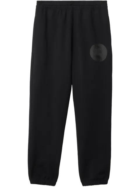 Equestrian Knight-print track pants by BURBERRY