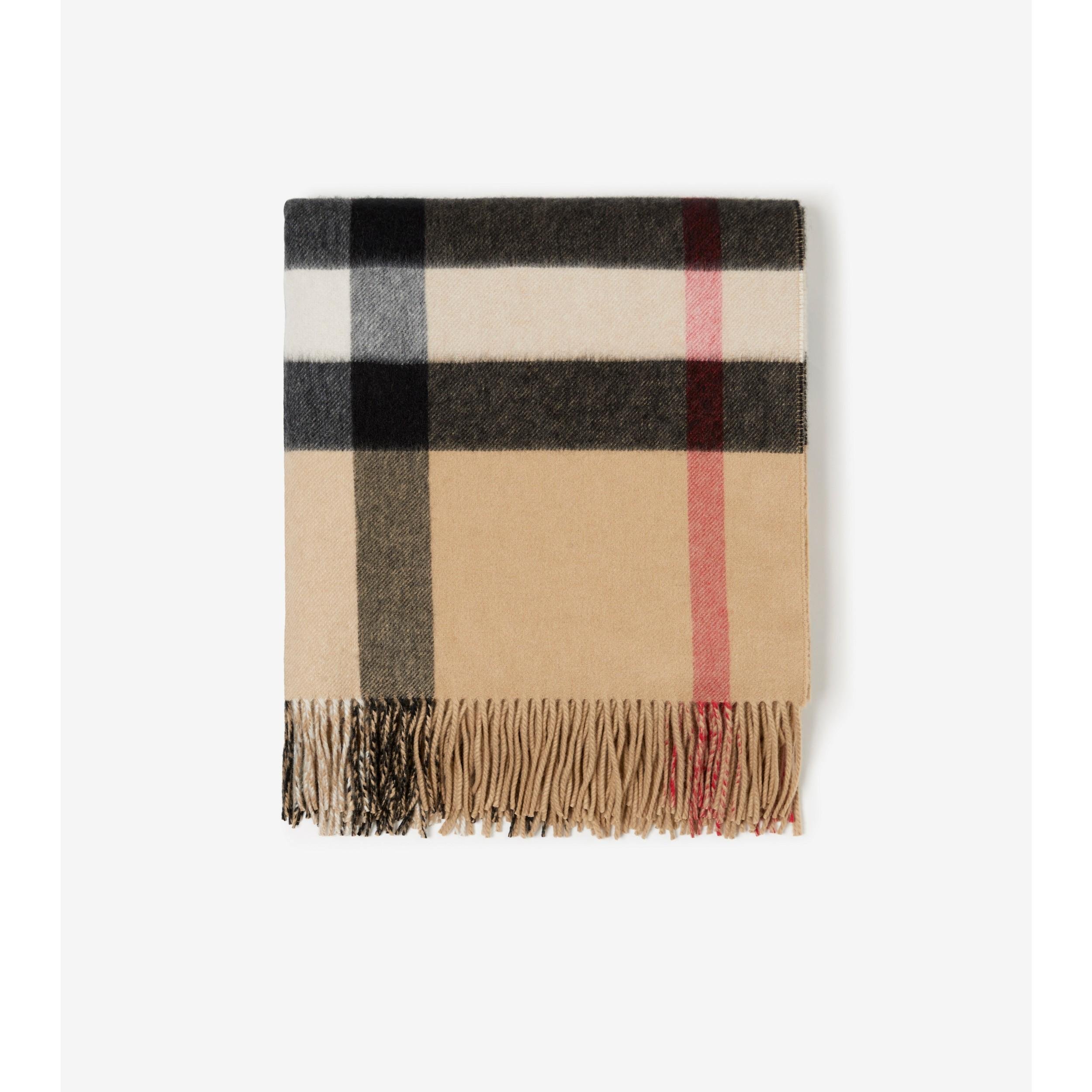 Exaggerated Check Cashmere Blanket by BURBERRY
