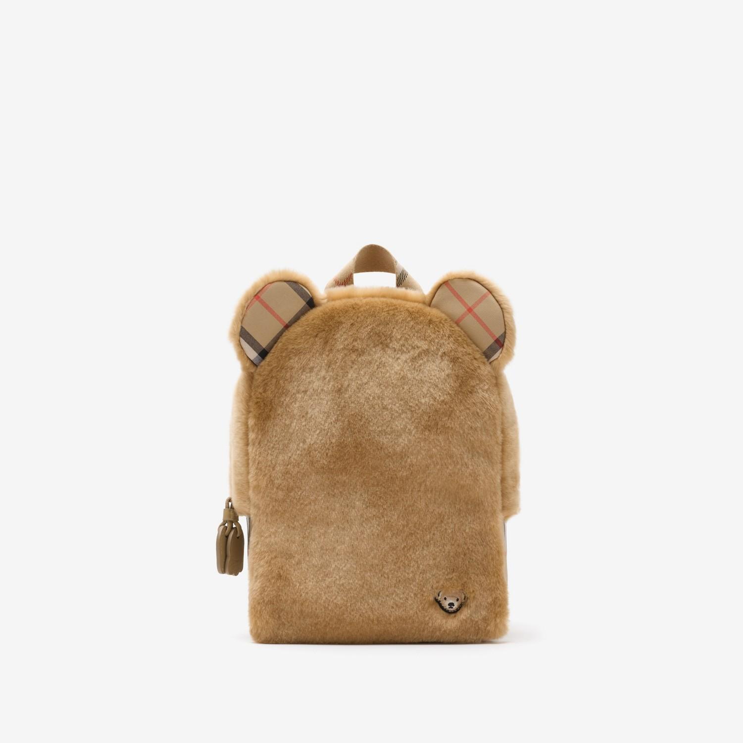 Faux Fur Teddy Backpack by BURBERRY