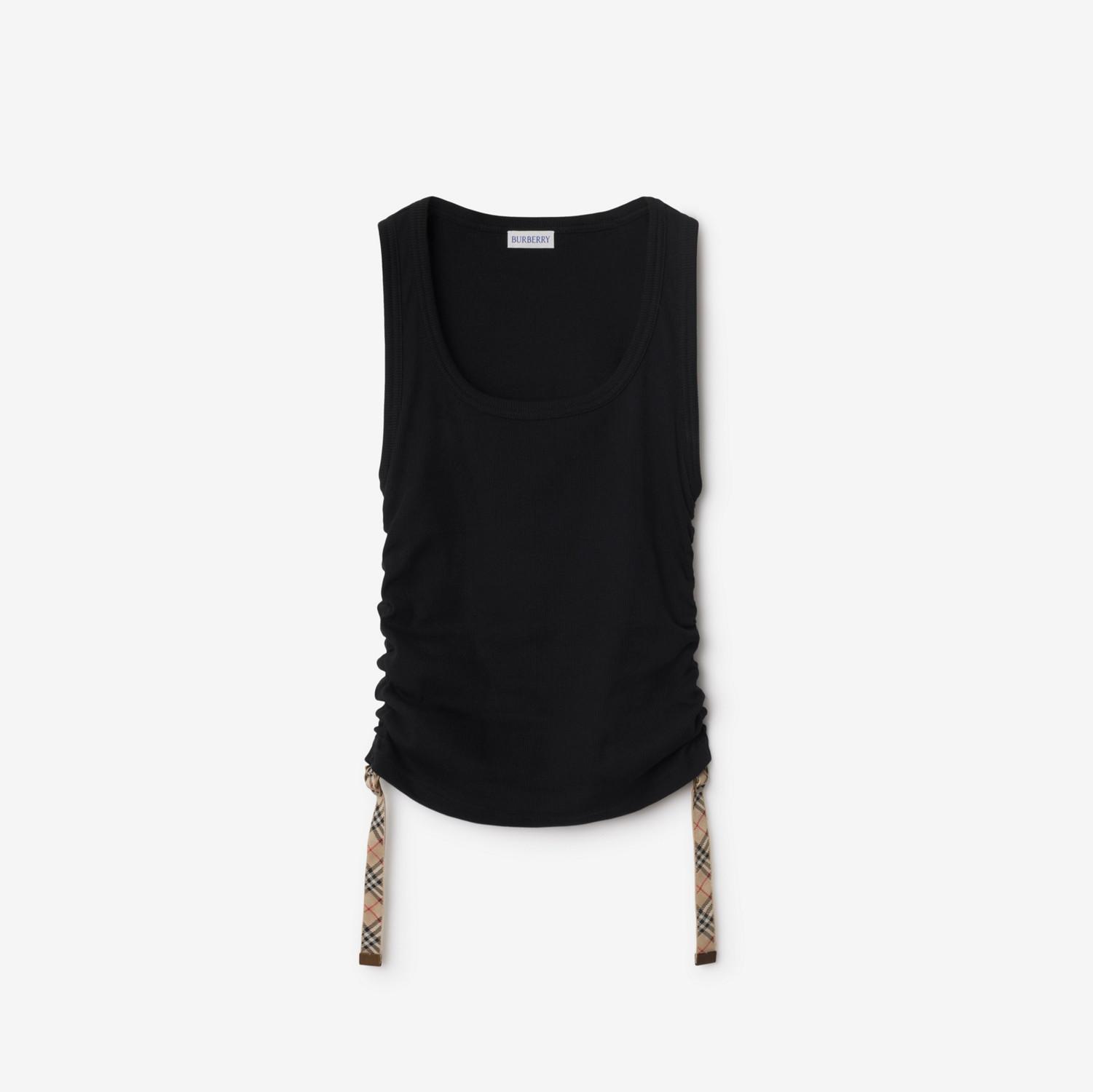 Festival Cotton Blend Tank Top by BURBERRY