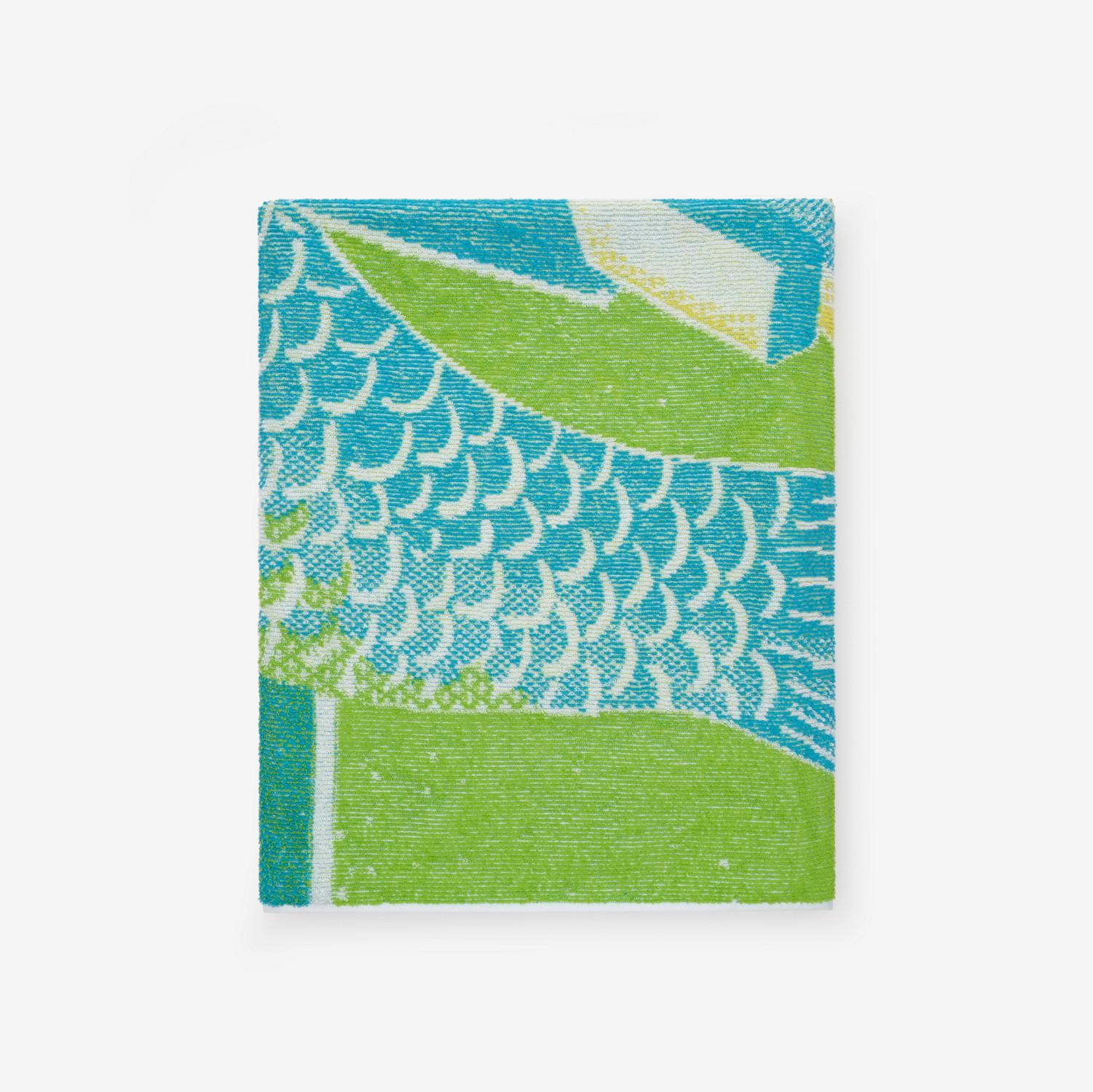 Fish and Chips Cotton Towel by BURBERRY