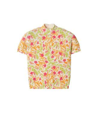 Floral Cotton Blend Top by BURBERRY