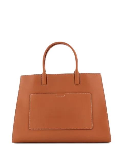 Frances Leather Medium tote bag by BURBERRY 