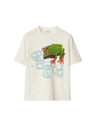 Frog cotton t-shirt by BURBERRY