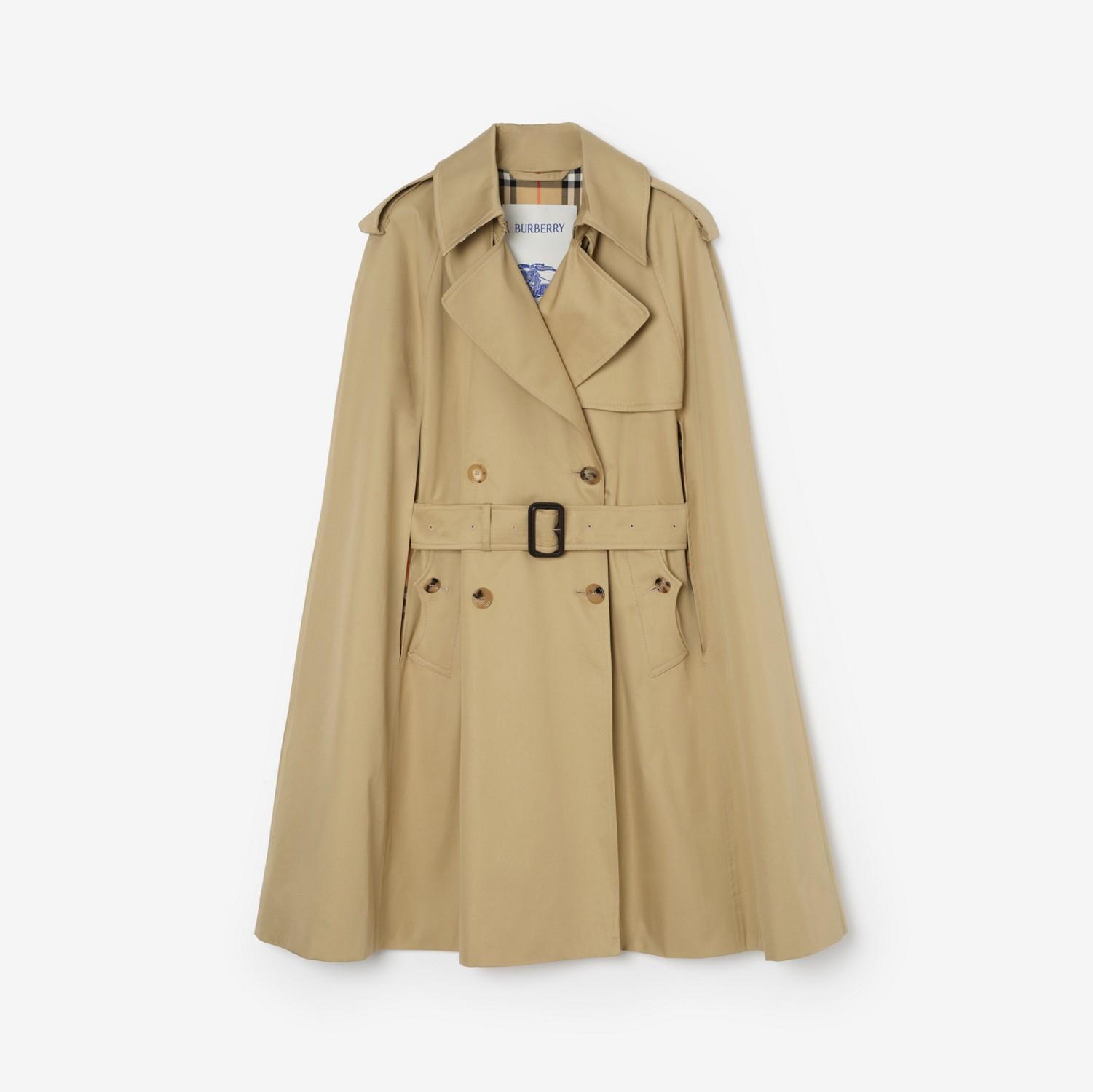 Gabardine Belmont Trench Cape by BURBERRY