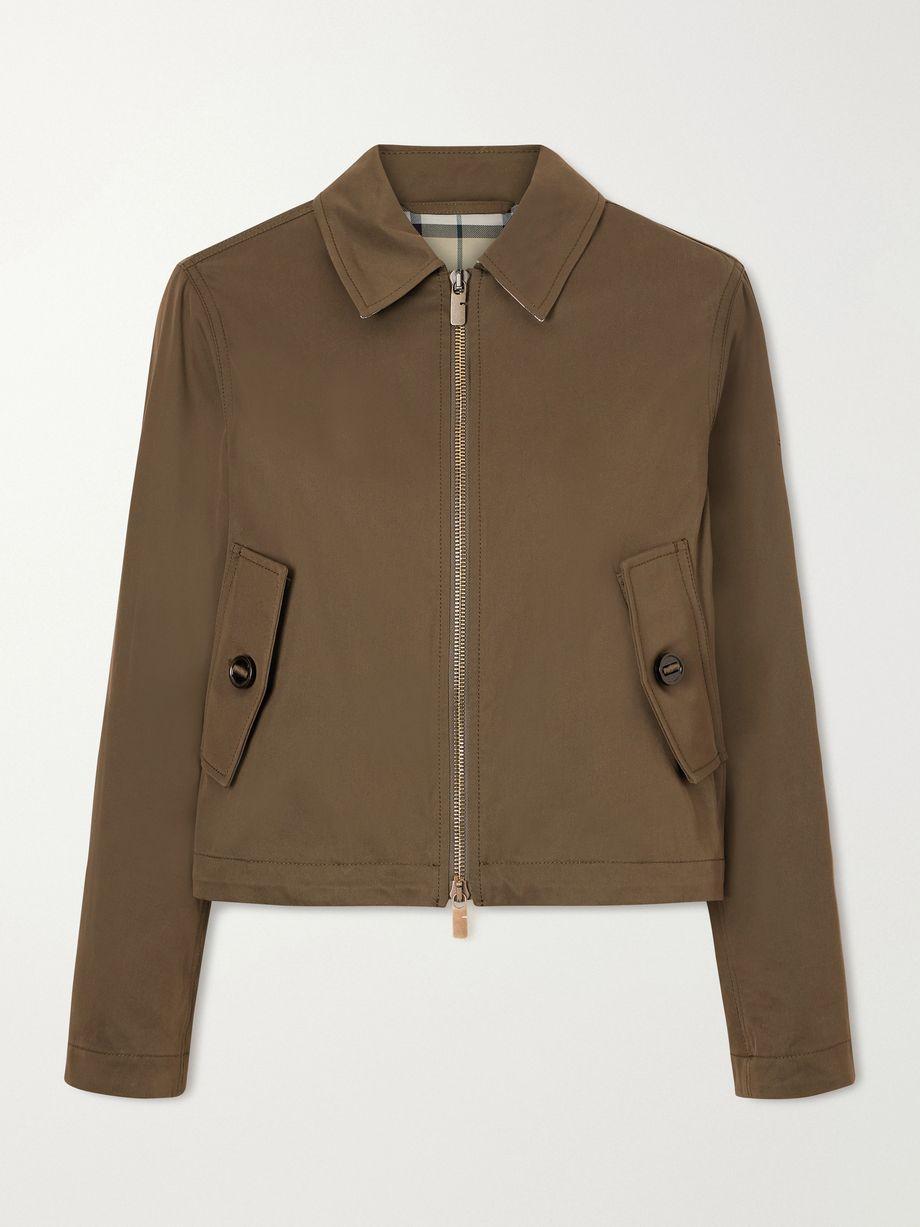 Gabardine Capsule cotton-blend jacket by BURBERRY
