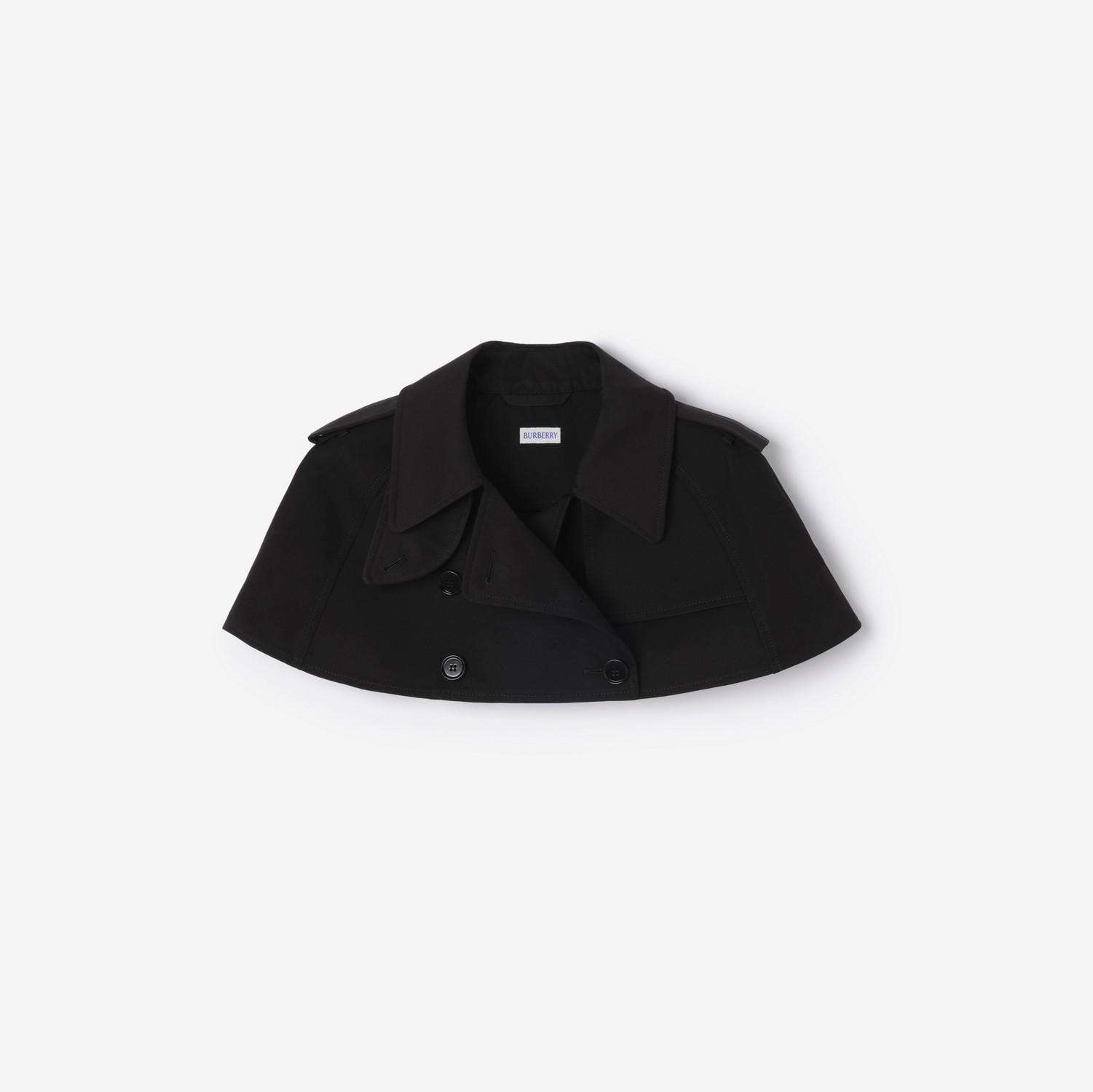 Gabardine Trench Capelet by BURBERRY