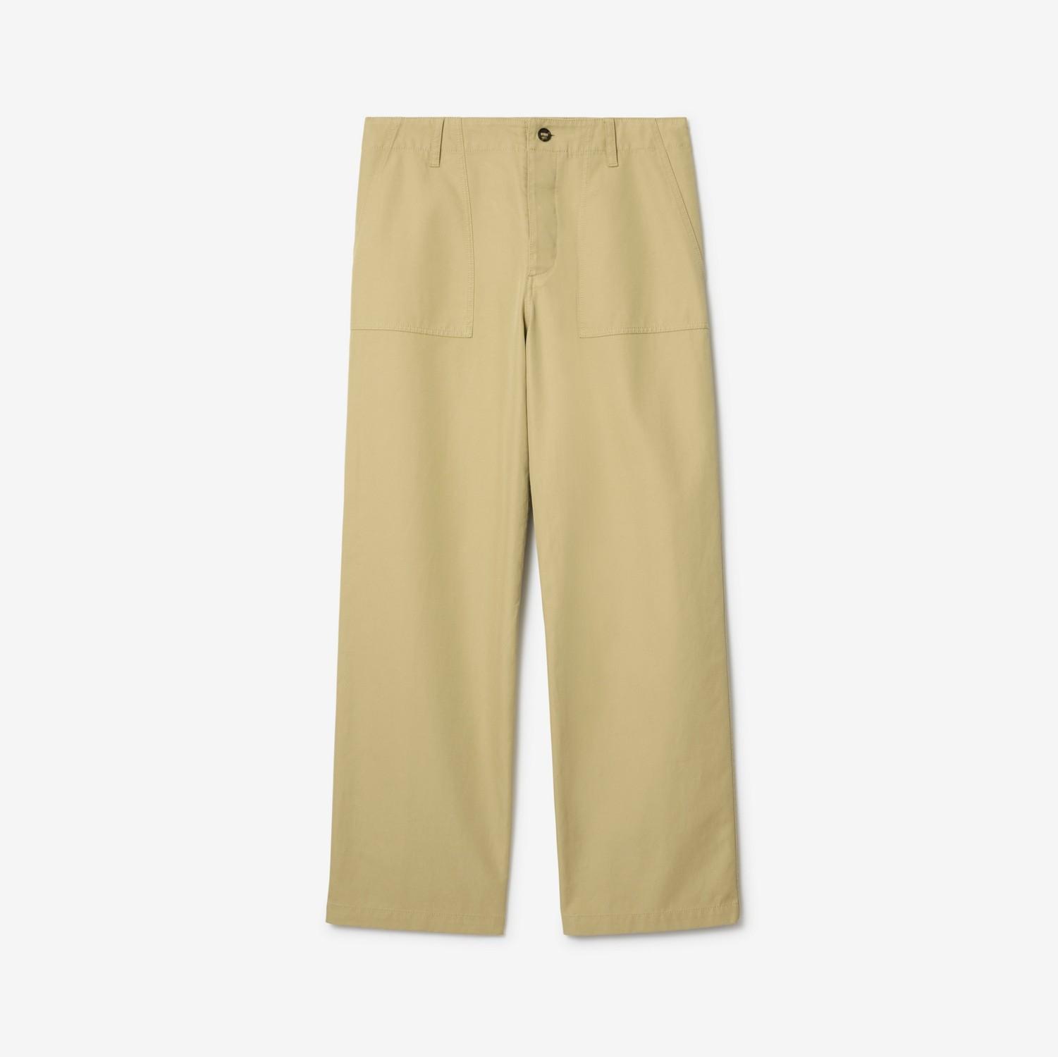 Gabardine Trousers by BURBERRY