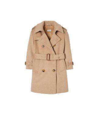 Girls' Cashmere Blend Trench Coat - Little Kid by BURBERRY