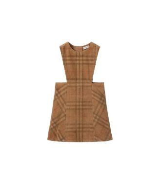 Girls' Check Corduroy Dress - Little Kid by BURBERRY
