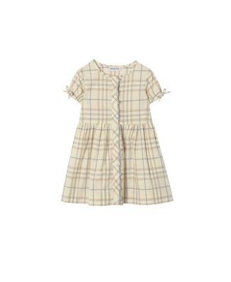 Girls' Check Cotton Dress - Baby by BURBERRY