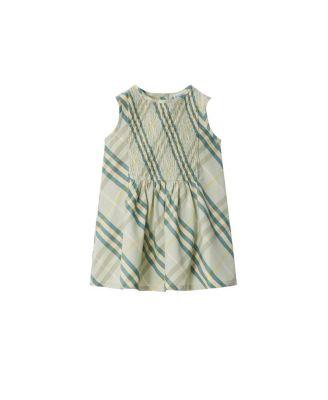 Girls' Check Cotton Dress - Baby by BURBERRY