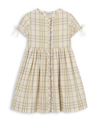 Girls' Check Cotton Dress - Little Kid by BURBERRY