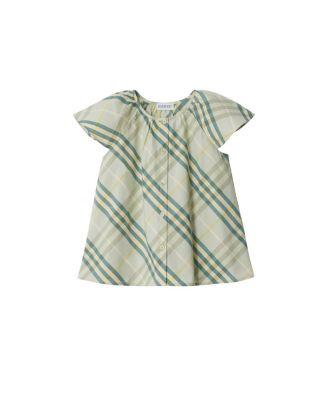 Girls' Check Cotton Top - Little Kid by BURBERRY