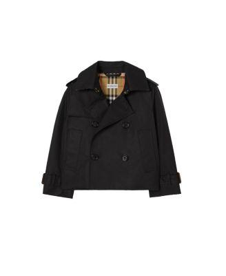 Girls' Cotton Trench Jacket - Little Kid by BURBERRY