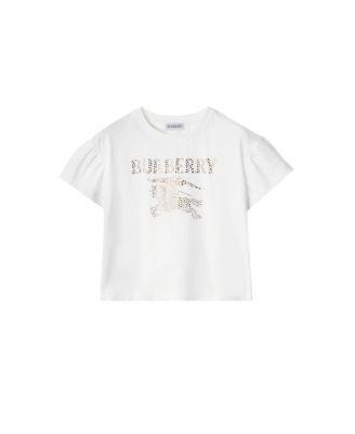 Girls' Crystal EKD Cotton T-shirt - Little Kid by BURBERRY