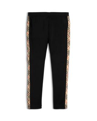 Girls' Devan Check Tape Pants - Baby by BURBERRY