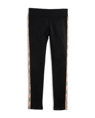 Girls' Devan Check Tape Pants - Big Kid by BURBERRY