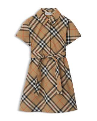 Girls' Giulietta Check Shirt Dress - Little Kid by BURBERRY