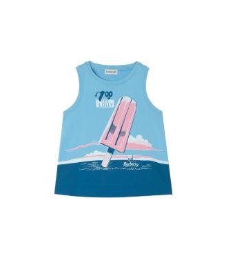 Girls' Ice Lolly Cotton Top - Little Kid by BURBERRY