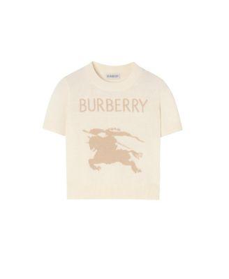 Girls' Knight Cotton Wool Top - Little Kid by BURBERRY