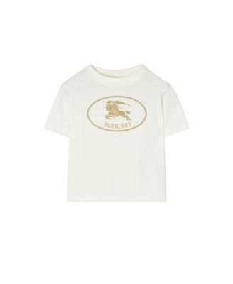 Girls' Knight Stamp Cotton T-shirt - Baby by BURBERRY