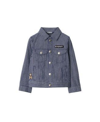 Girls' Striped Denim Jacket - Little Kid by BURBERRY