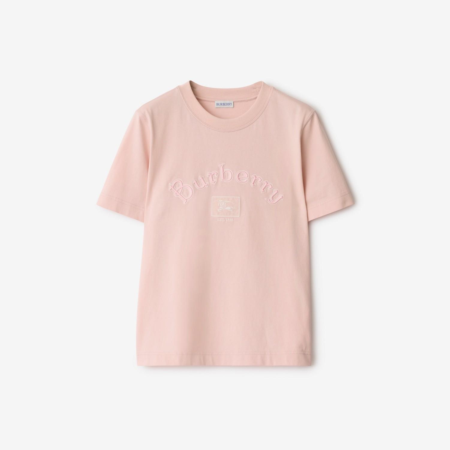 Gothic Logo Cotton T-shirt by BURBERRY
