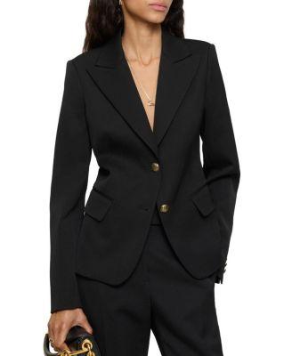 Grain de Poudre Wool Tailored Jacket by BURBERRY