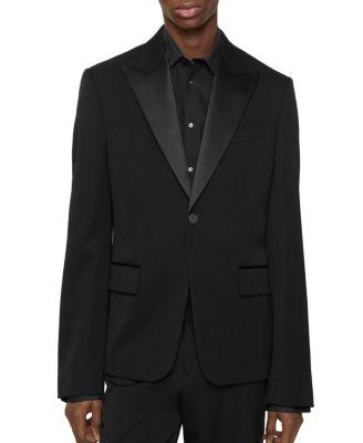 Grain de Poudre Wool Tuxedo Jacket by BURBERRY