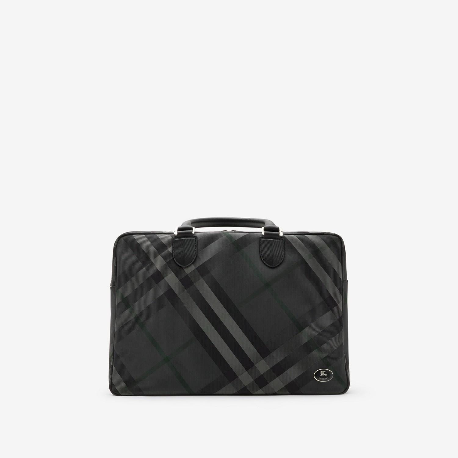 Grid Briefcase by BURBERRY