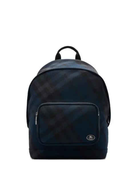 Grid Check-pattern backpack by BURBERRY
