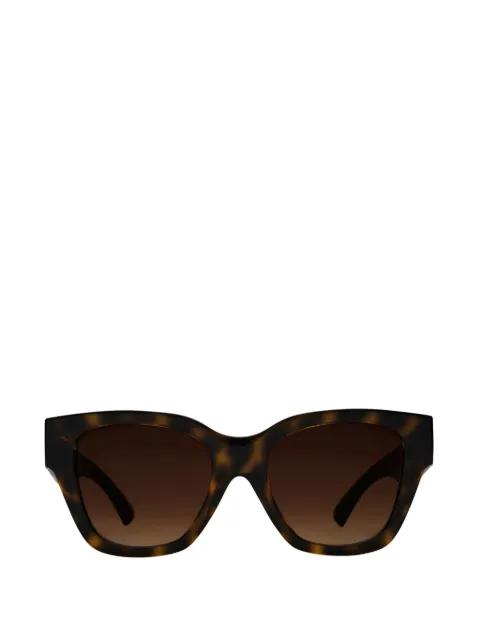 Heritage square sunglasses by BURBERRY