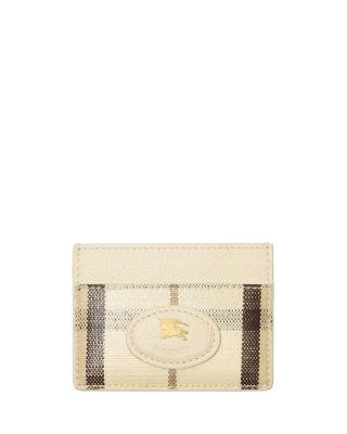 Highlands Card Case by BURBERRY