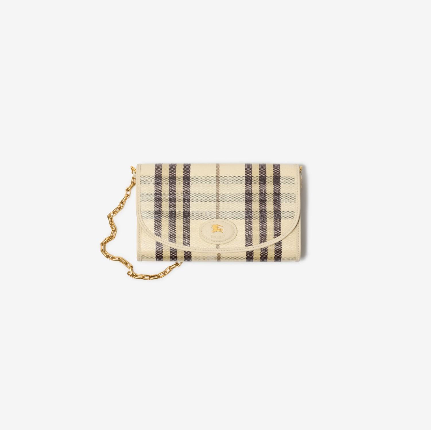 Highlands Chain Strap Wallet​ by BURBERRY